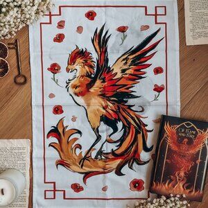 The Poppy Wars tea towel